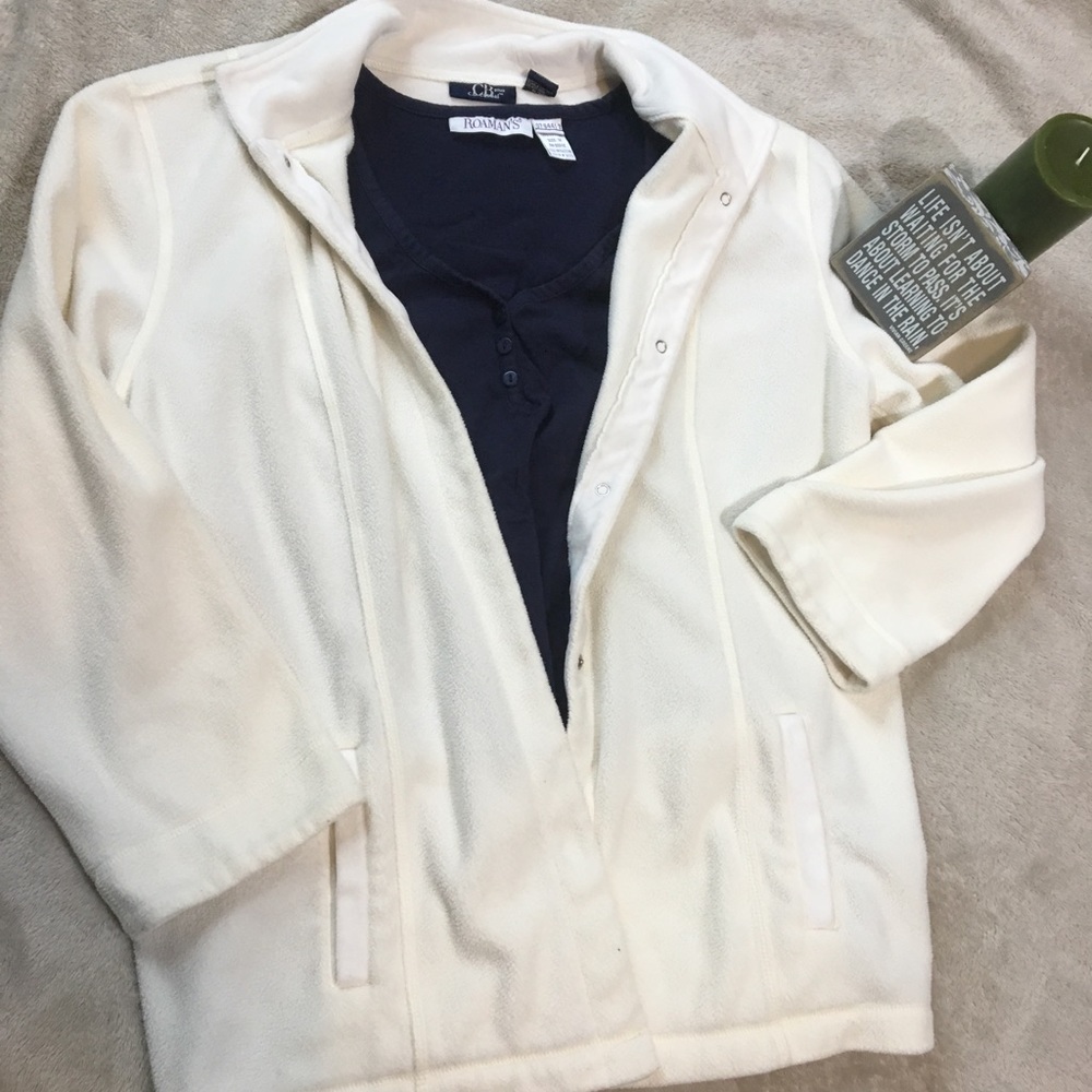 Off-White Fleece Jacket